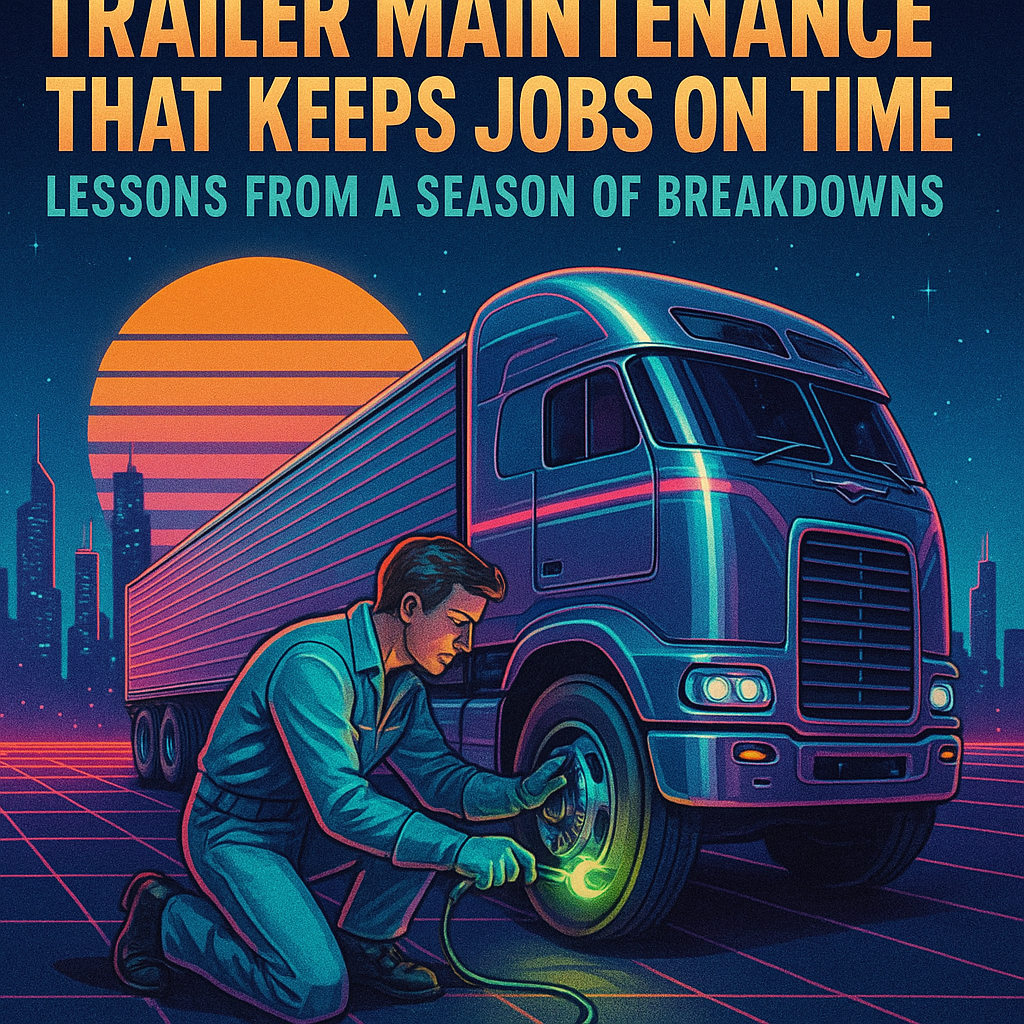 Trailer Maintenance That Keeps Jobs on Time: Lessons from a Season of Breakdowns