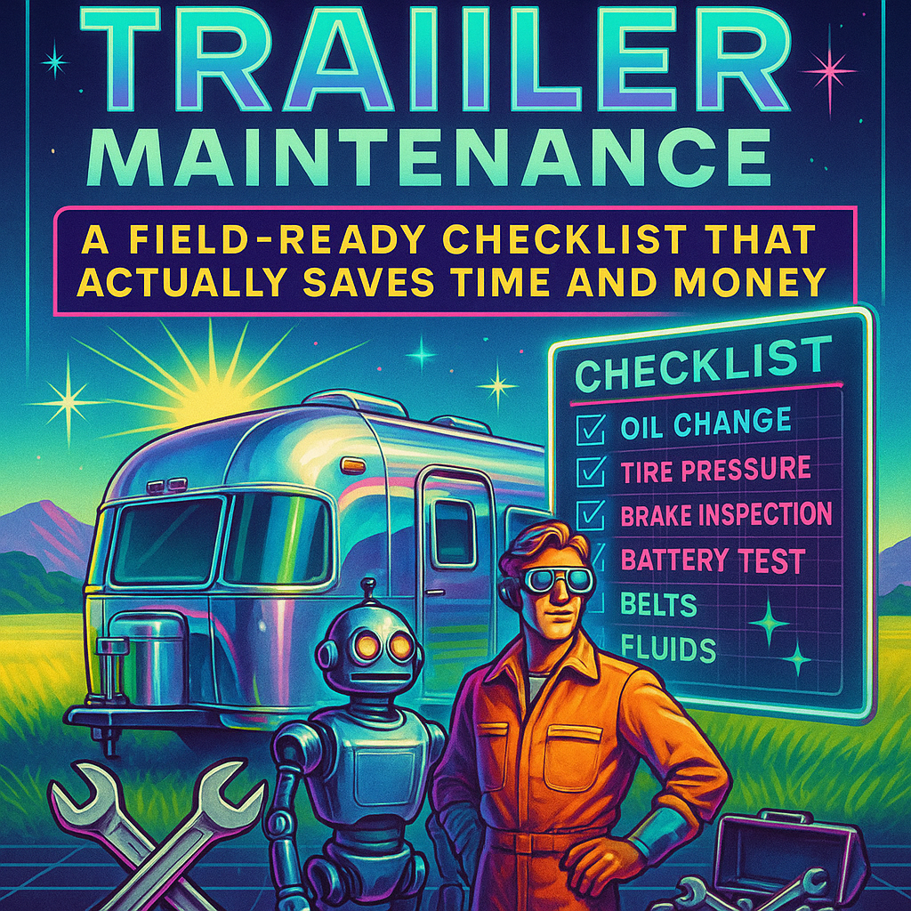 Seasonal Trailer Maintenance: A Field-Ready Checklist That Actually Saves Time and Money
