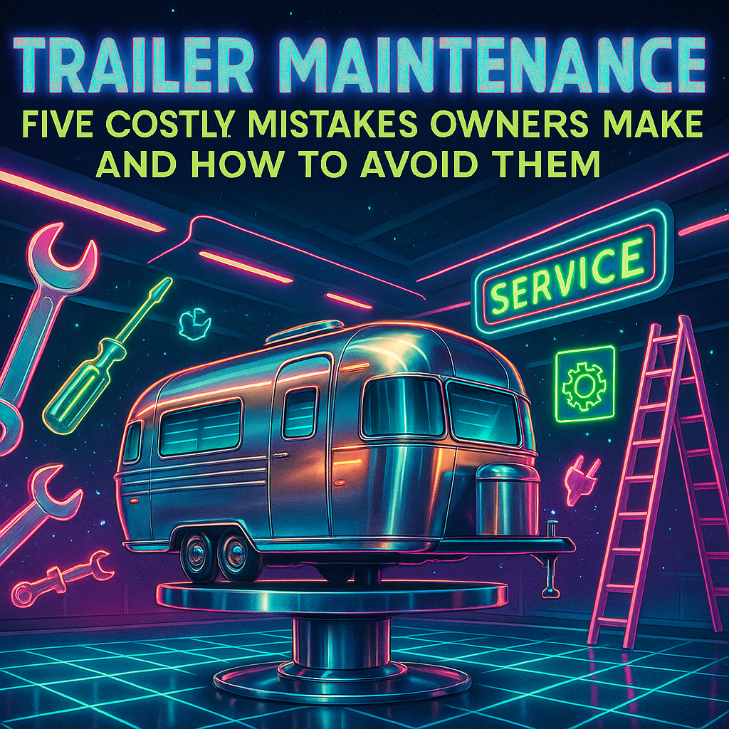 Trailer Maintenance: Five Costly Mistakes Owners Make and How to Avoid Them