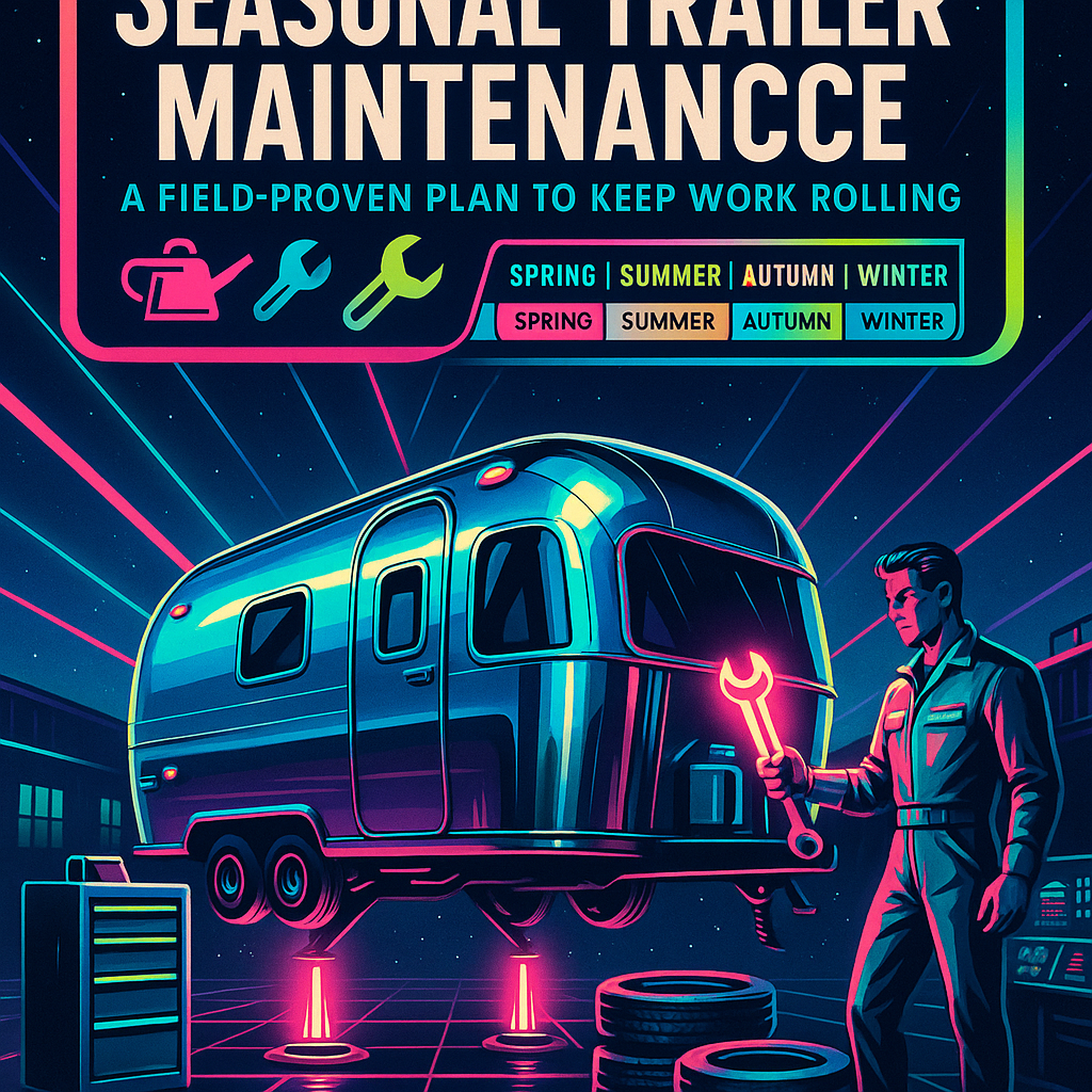 Seasonal Trailer Maintenance: A Field-Proven Plan to Keep Work Rolling