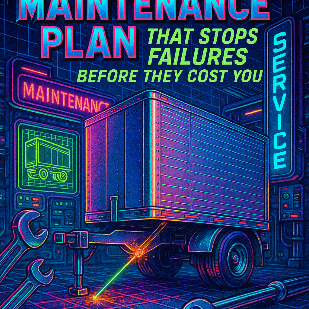 Trailer Maintenance Plan That Stops Failures Before They Cost You