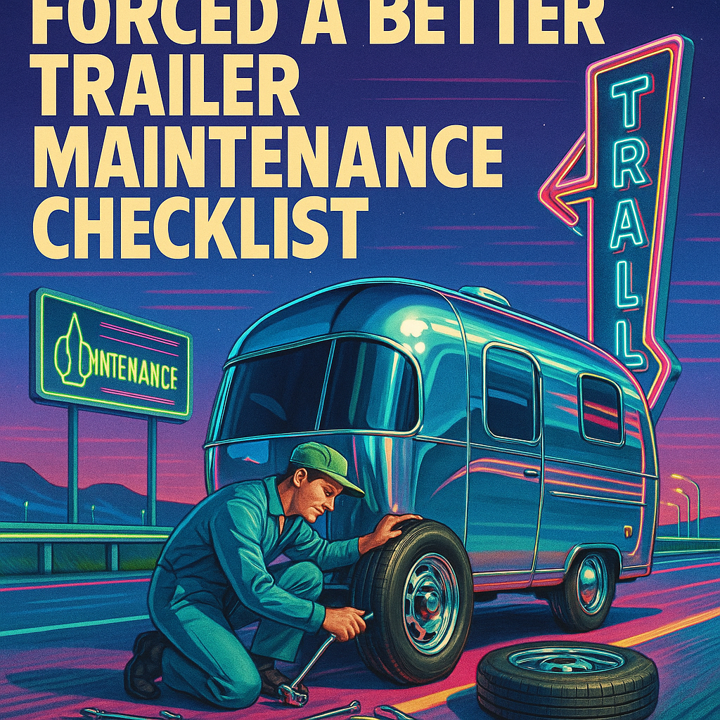 How a Single Flat Tire Forced a Better Trailer Maintenance Checklist