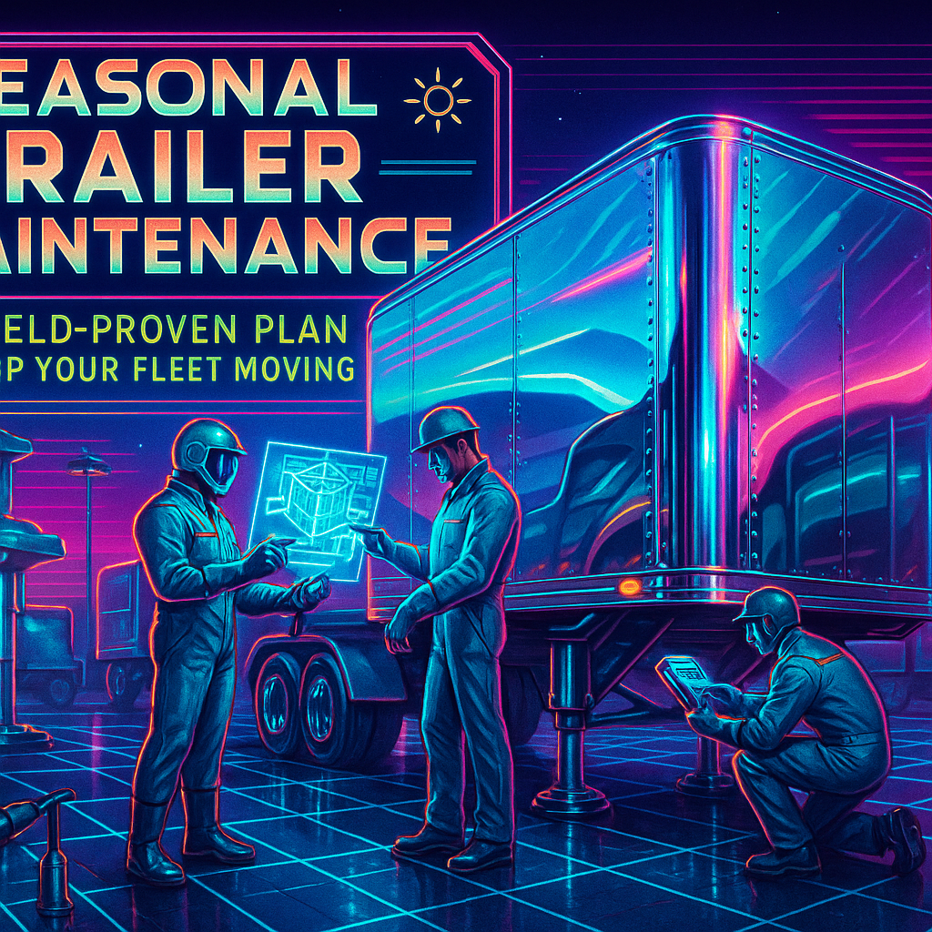 Seasonal Trailer Maintenance: A Field-Proven Plan to Keep Your Fleet Moving