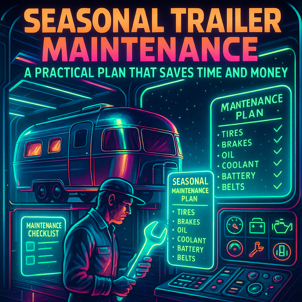 Seasonal Trailer Maintenance: A Practical Plan That Saves Time and Money