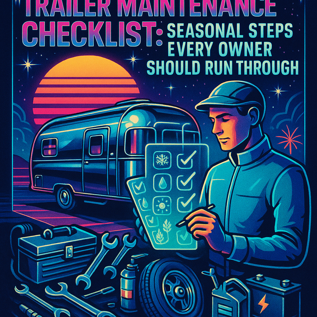Trailer Maintenance Checklist: Seasonal Steps Every Owner Should Run Through