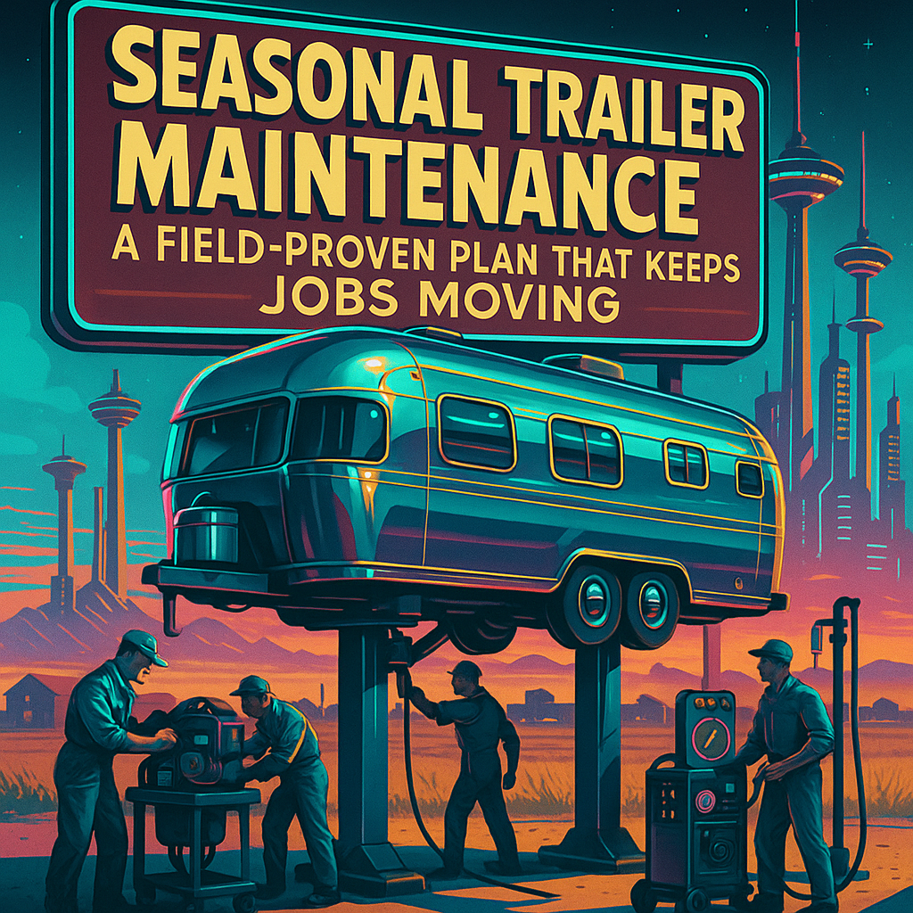 Seasonal Trailer Maintenance: A Field-Proven Plan That Keeps Jobs Moving