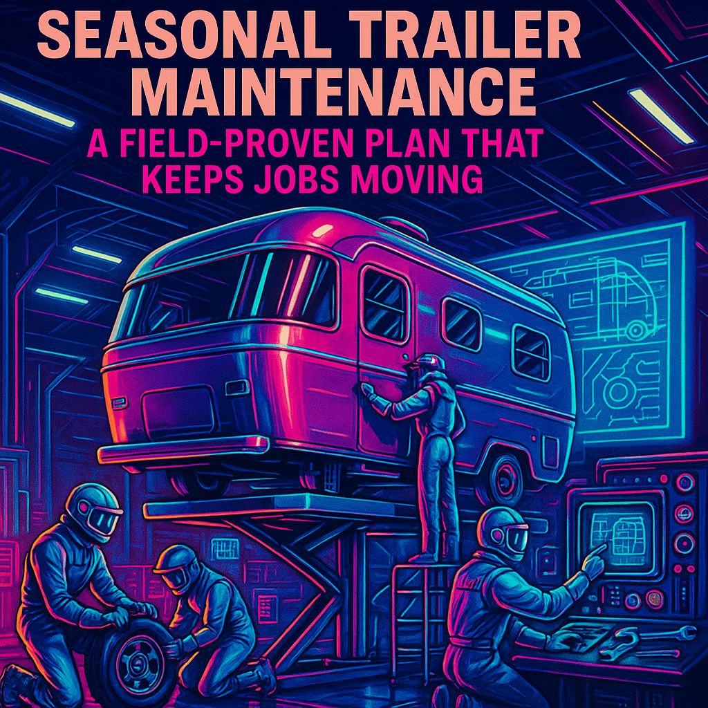 Seasonal Trailer Maintenance: A Field-Proven Plan That Keeps Jobs Moving